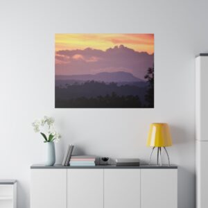 Sunset over Kirirom